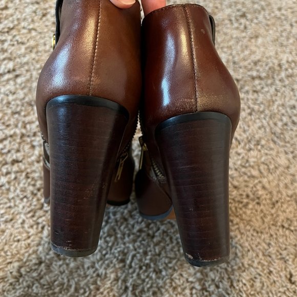 Brown Coach Booties - Picture 5 of 8